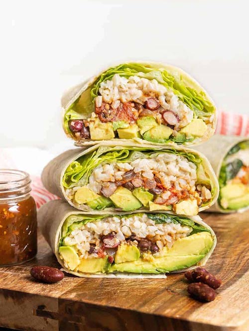 Rice & Beans Burrito